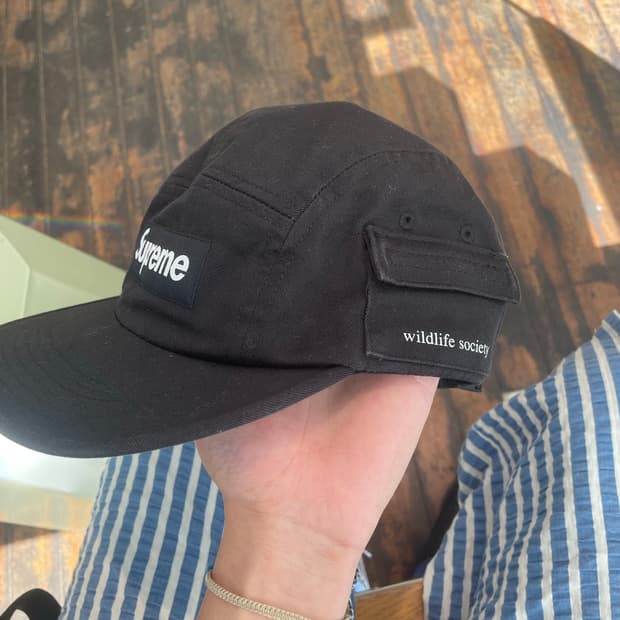 Supreme 16fw wildlife사이드포켓 캠프캡