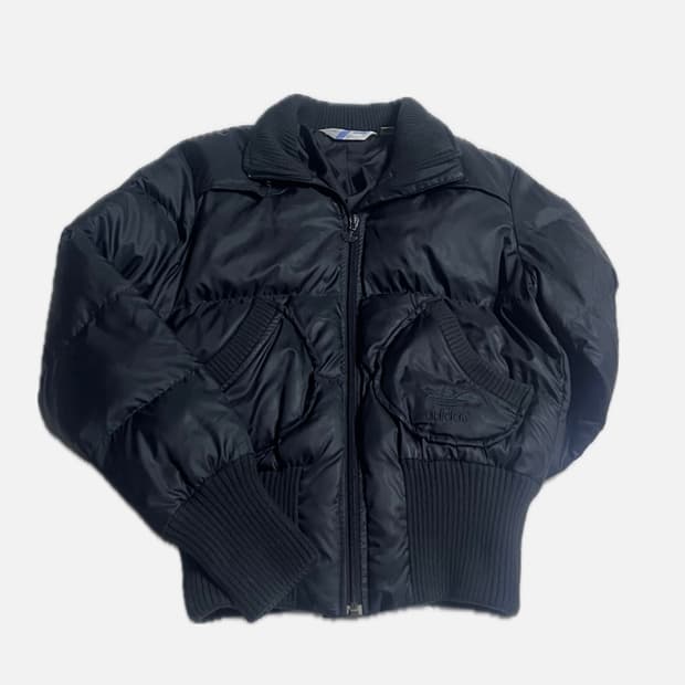 아디다스 빈티지 봄버 숏패딩