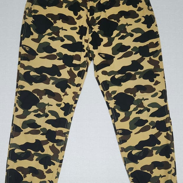 (정품) BAPE 베이프 a bathing ape 카모 바지(XL)