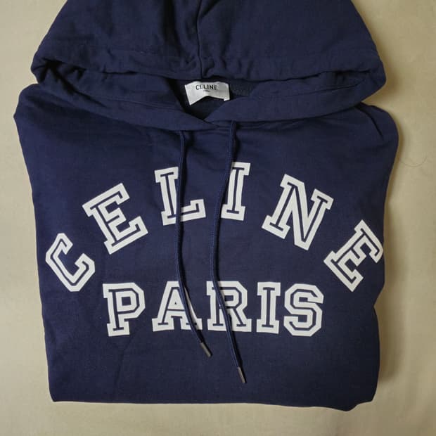 셀린느 후드 티셔츠