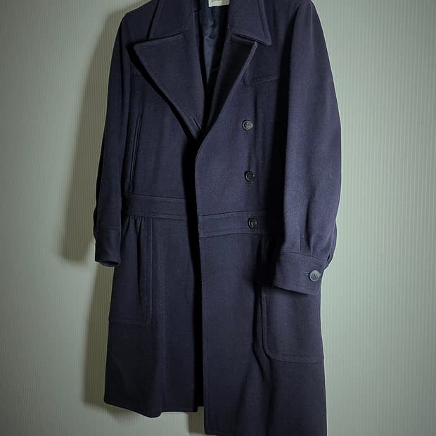 Namacheko AW18 Shetland Wool Peacoat | 후루츠패밀리