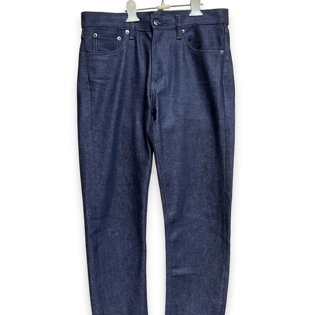 유니클로 셀비지 데님 팬츠