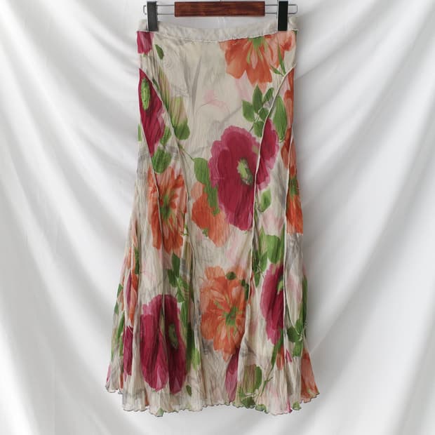 flower mermaid skirt 