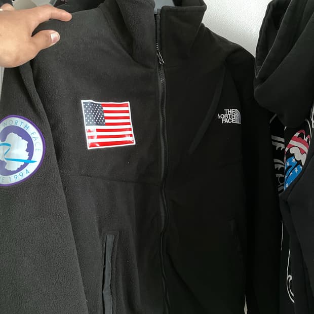 슈프림 노스페이스 후리스 