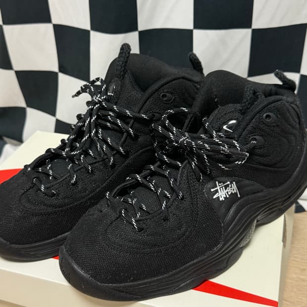 스투시에어패니 260/ nike stussy airpenny2 black