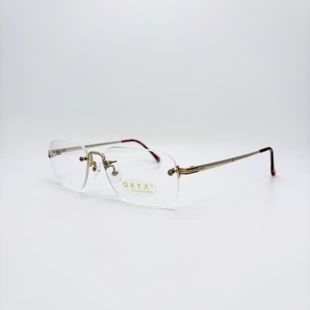 ORYX 골드 스퀘어 빈티지 무테 