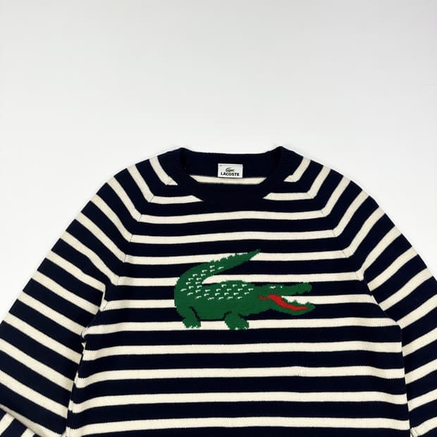 라코스테 빅크록 스트라이프 니트 (L)