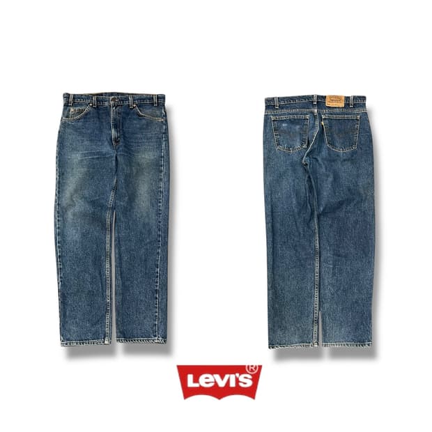 USA 리바이스 505 오렌지탭 데님팬츠y14167