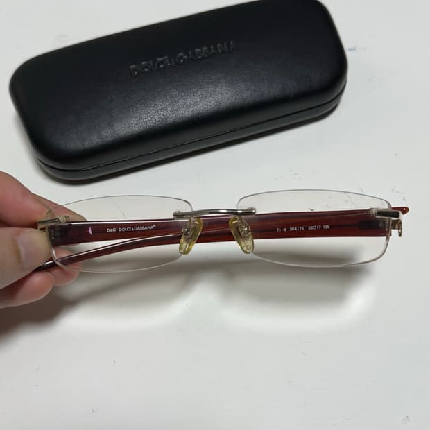 돌체앤가바나 무테 안경