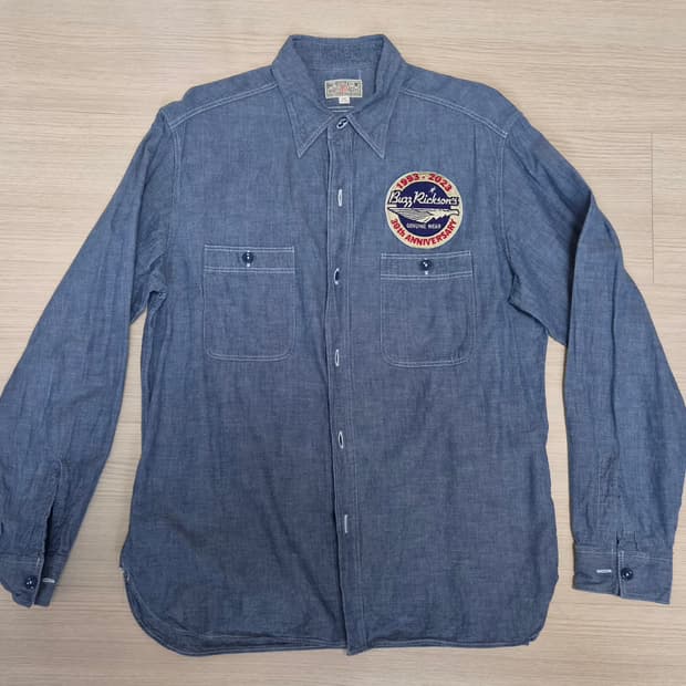 버즈릭슨 30주년 샴브레이 셔츠