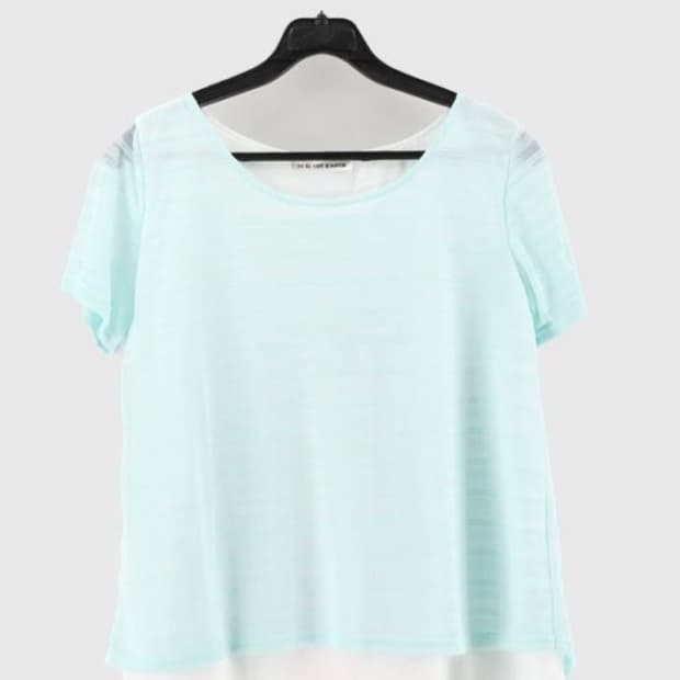 Mint layered tee💦