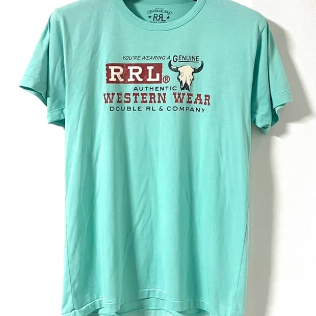 RRL 더블알엘 웨스턴 반팔 M (100~105)