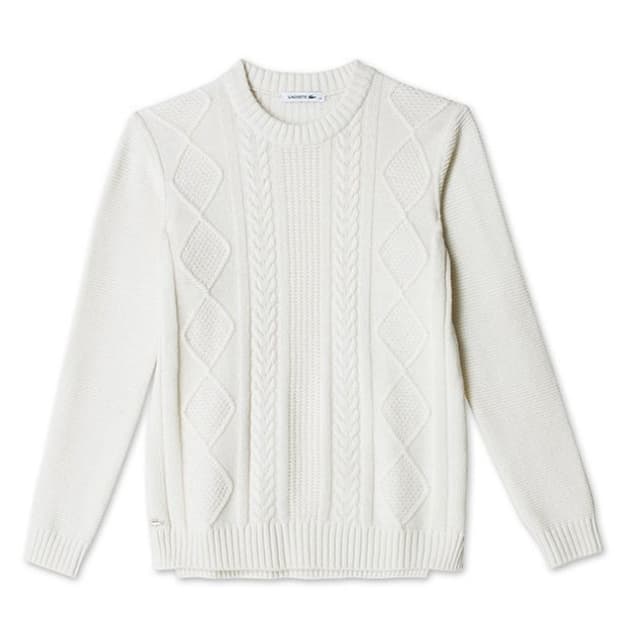 라코스테  케이블 니트