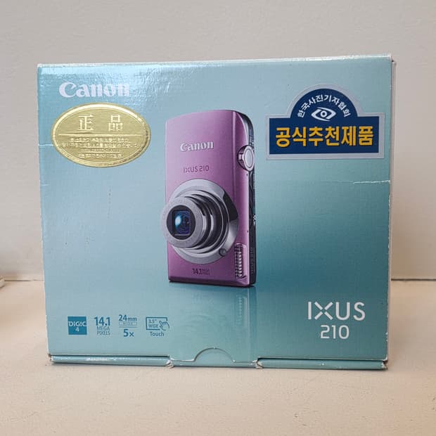 Ixus210 핑크 캐논 익서스210 풀박스