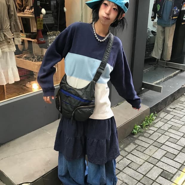 Stussy Color Blocking Sweatshirts