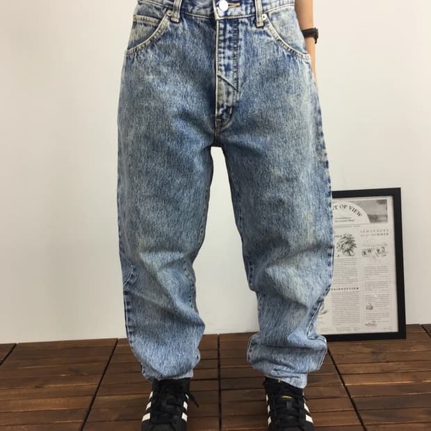 EDWIN E505 Chemical Wash Jeans