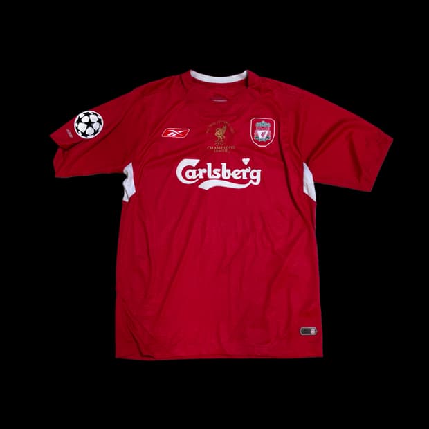 리복 04 06 리버풀 홈 제라드 챔스 결승 유니폼