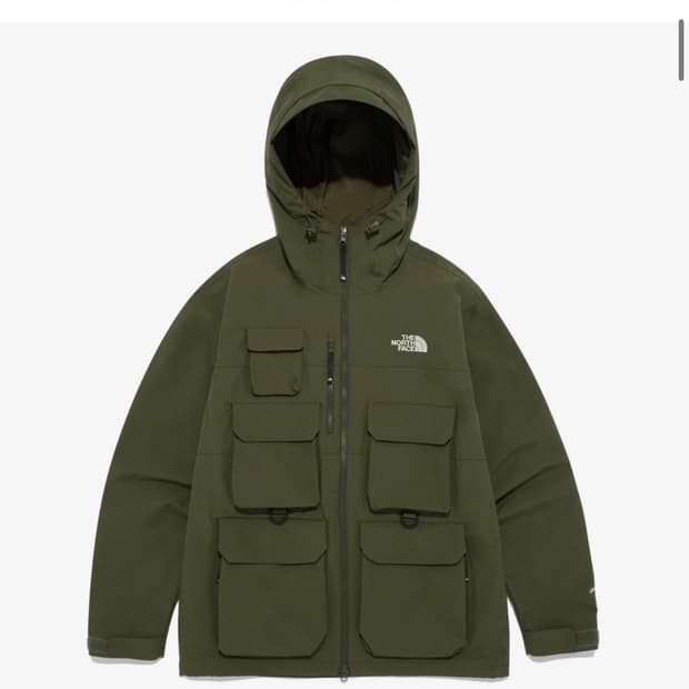 [2XL] 노스페이스 스토리지 워터프루프 자켓 다크카키