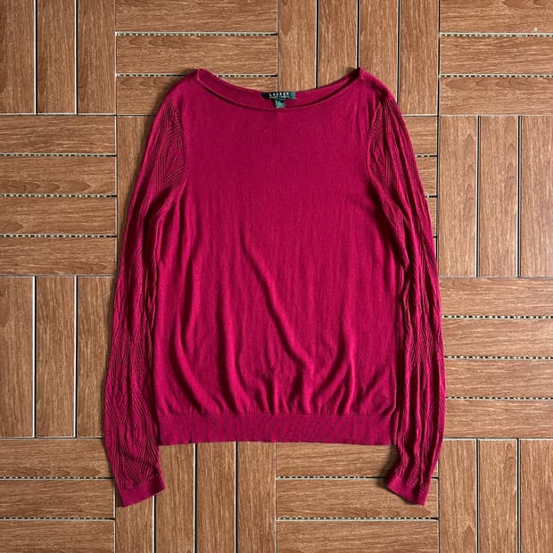 Lauren Ralph Lauren cotton modal knit