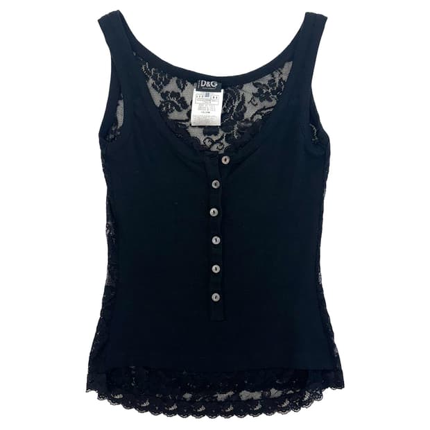 D&G Lace sleeveless top/ 26/40