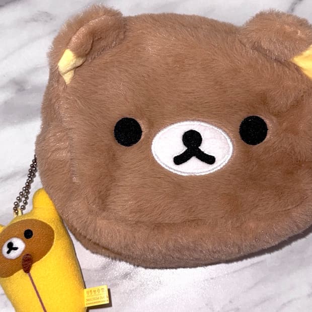 rirakuma pouch & keyring set