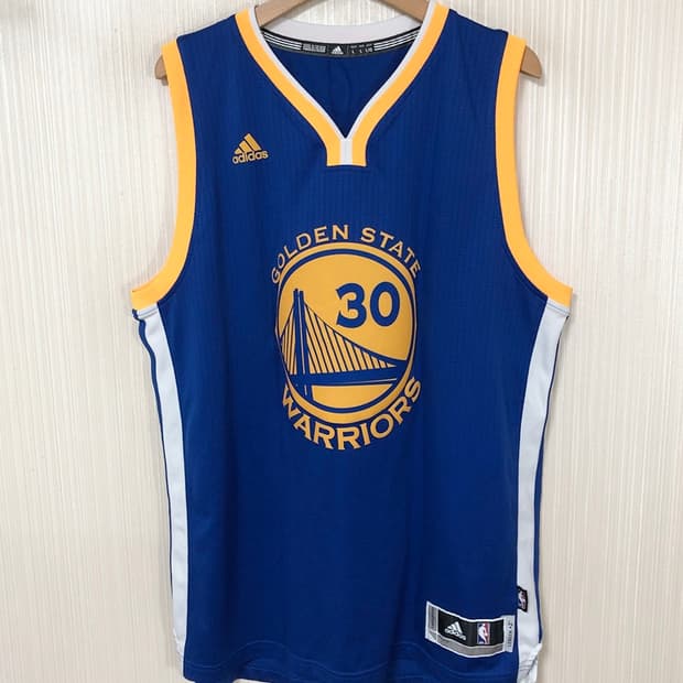 NBA 아디다스 골든스테이트워리어스 스윙맨유니폼 L(100) #30 커리
