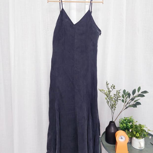 slobe iena 빈티지 워시 스트랩 드레스