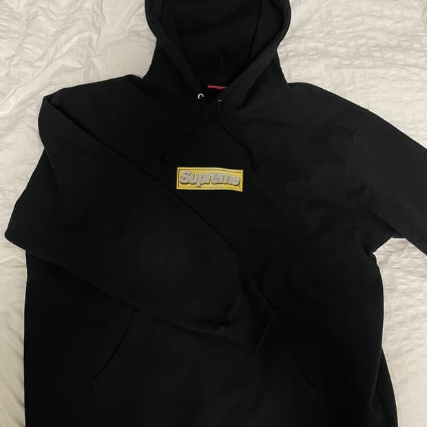 슈프림 Supreme 22SS 블릭 박스 로고 후드 블랙 XL