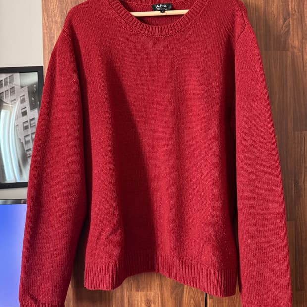[A.P.C] 아페세 울 니트 L