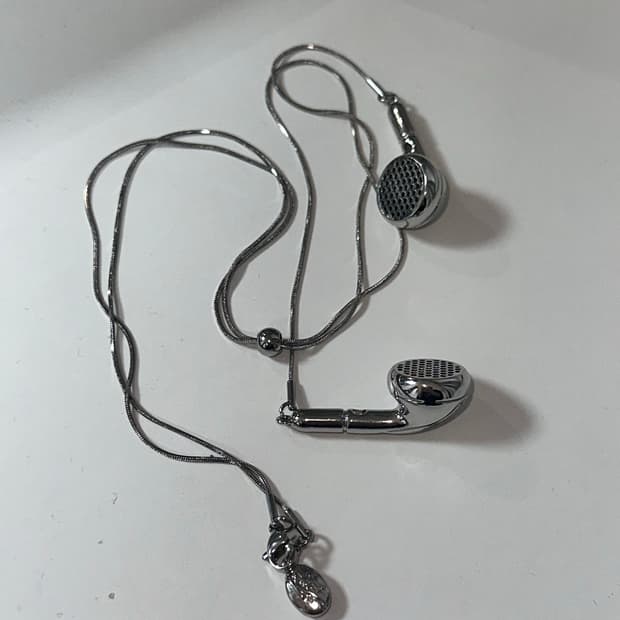 Kashiko Slide Earphone Necklace