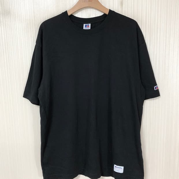 러셀어슬레틱 반팔티셔츠 L(블랙)