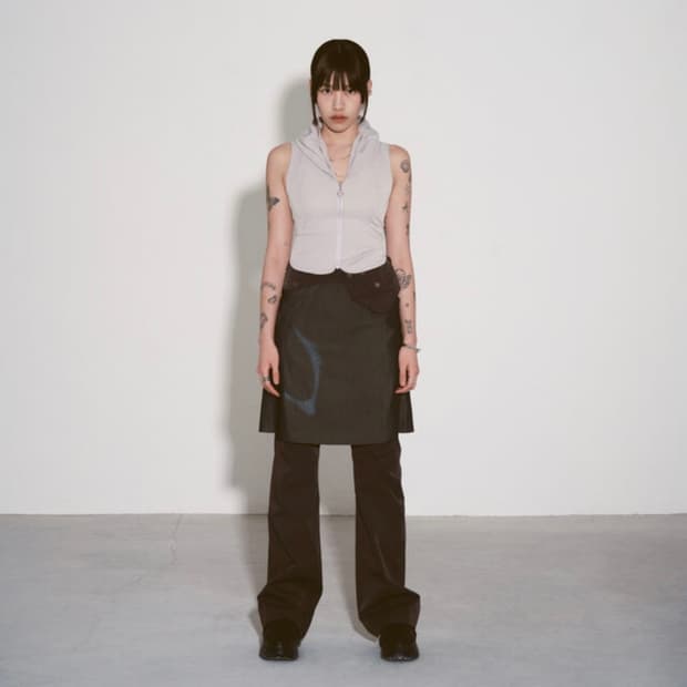 Mischief 미스치프 pocket bag flared skirt