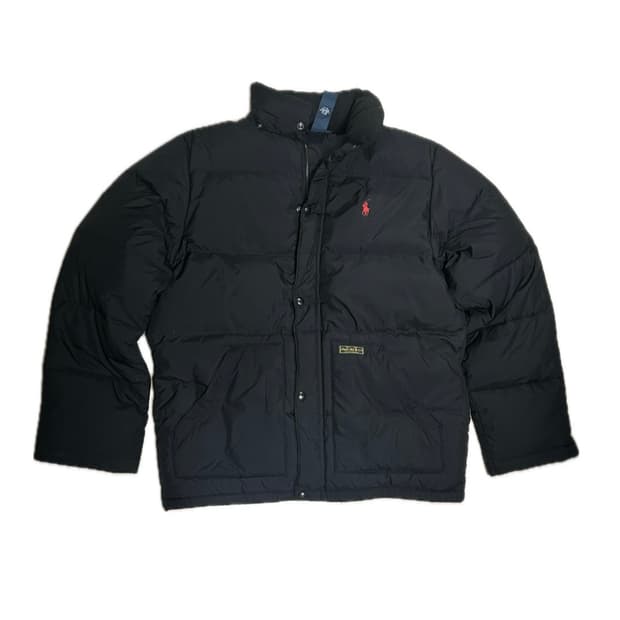 폴로 랄프로렌 레드포니 패딩 블랙