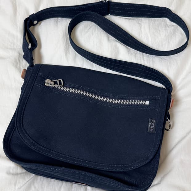 요시다포터 네이키드 숄더백 S 네이비