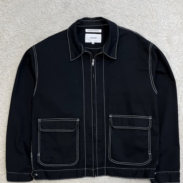 비바스튜디오 블루종 자켓/#3355