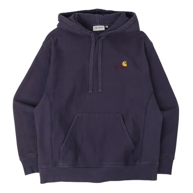 칼하트 아메리칸 스크립트 스웻 후드티