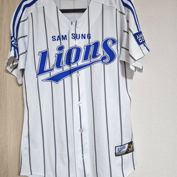 삼성라이온즈 왕조시절 노마킹 유니폼 95사이즈 판매합니다 