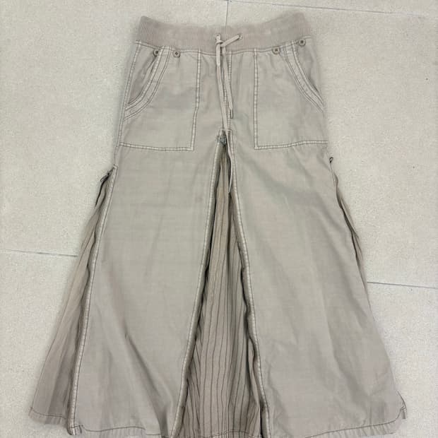 Goa 지퍼 롱 스커트