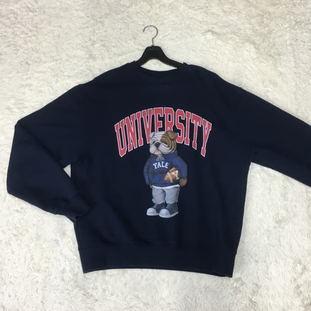 예일 빅로고 맨투맨 CC13