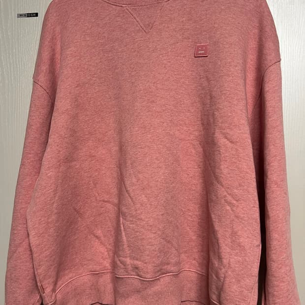 아크네 이모지 오버핏 맨투맨 s