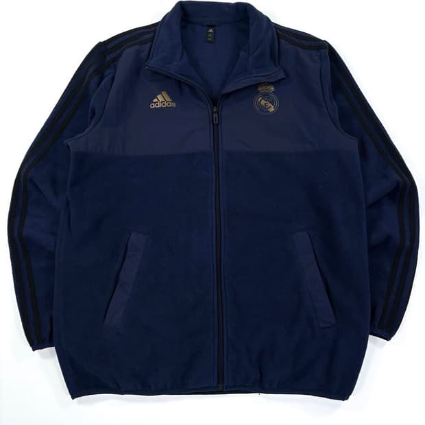 아디다스 레알마드리드 후리스 자켓  