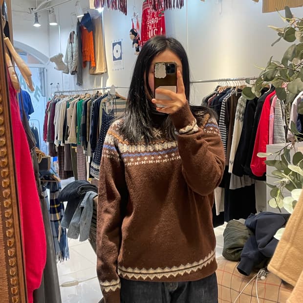 GAP 페어아일 노르딕 니트 (M)