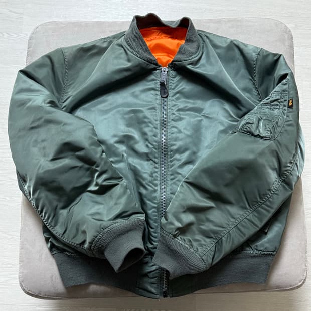 알파인더스트리 ma-1 L(made in usa)