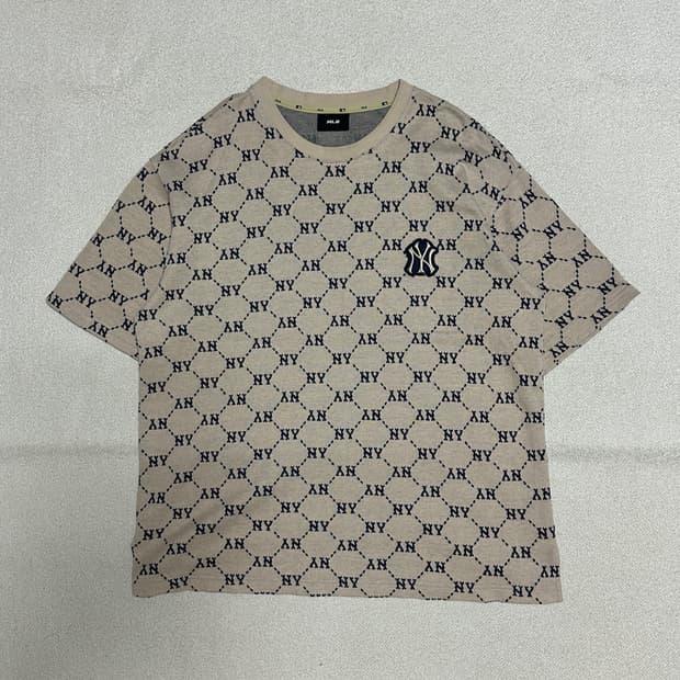 MLB 다이아 모노그램 반팔 티셔츠