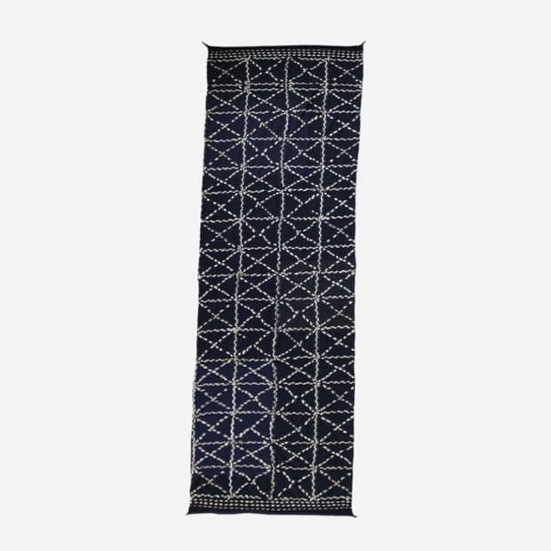 캐피탈 펠티드 울 사시코 머플러 네이비 판매 합니다.