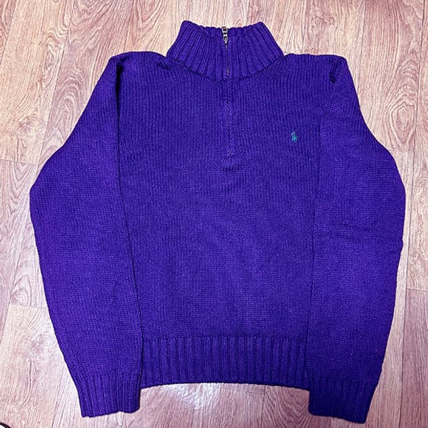 POLO 폴로 남자 니트티 반집업 겨울 100-105