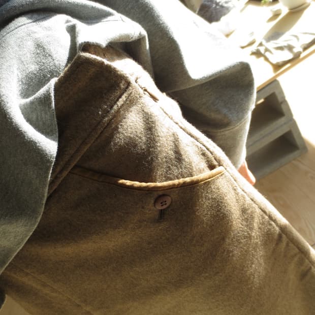 Vintage button skirt