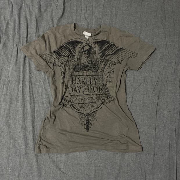 할리데이비슨 빈티지 반팔 티셔츠