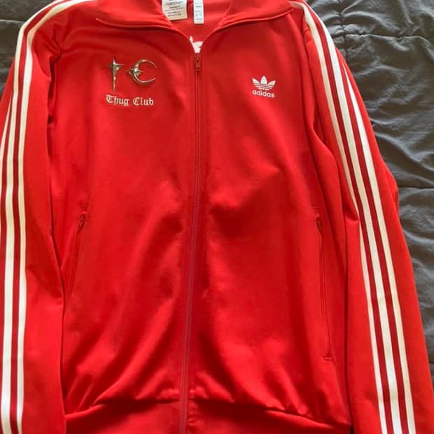 떠그클럽 아디다스 트랙탑