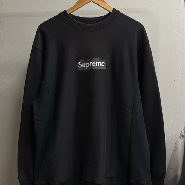 슈프림 빈티지 04s 박스로고 스웻셔츠